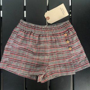 NWT! ZARA Plaid Shorts (18-24 months)